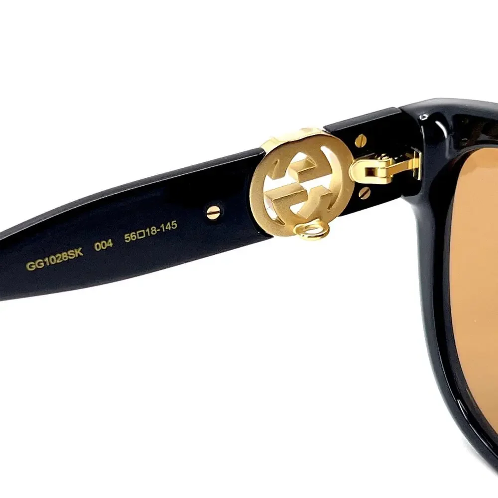 New! GUCCI Sunglasses GG1028SK 004, Authentic